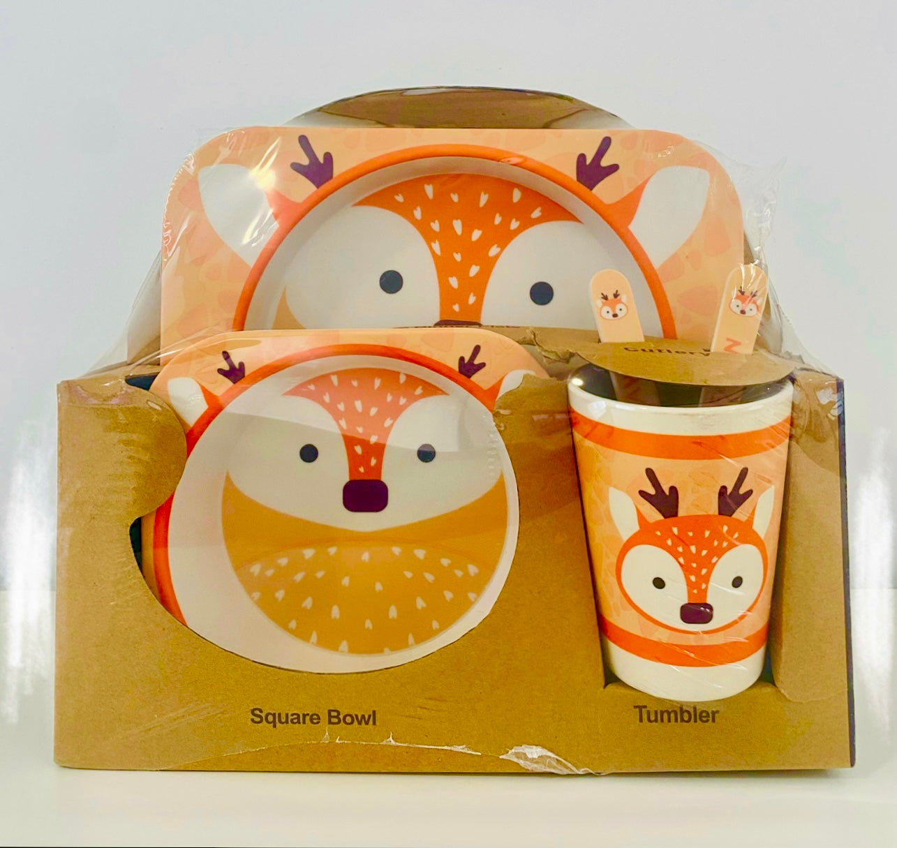 NATURE & MIAM - Set Repas Bébé en Bambou Écologique
