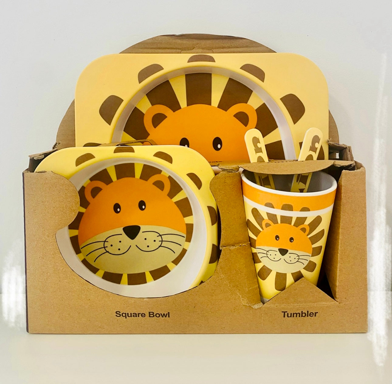NATURE & MIAM - Set Repas Bébé en Bambou Écologique